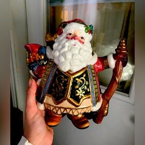 COPY- vintage Santa teapot